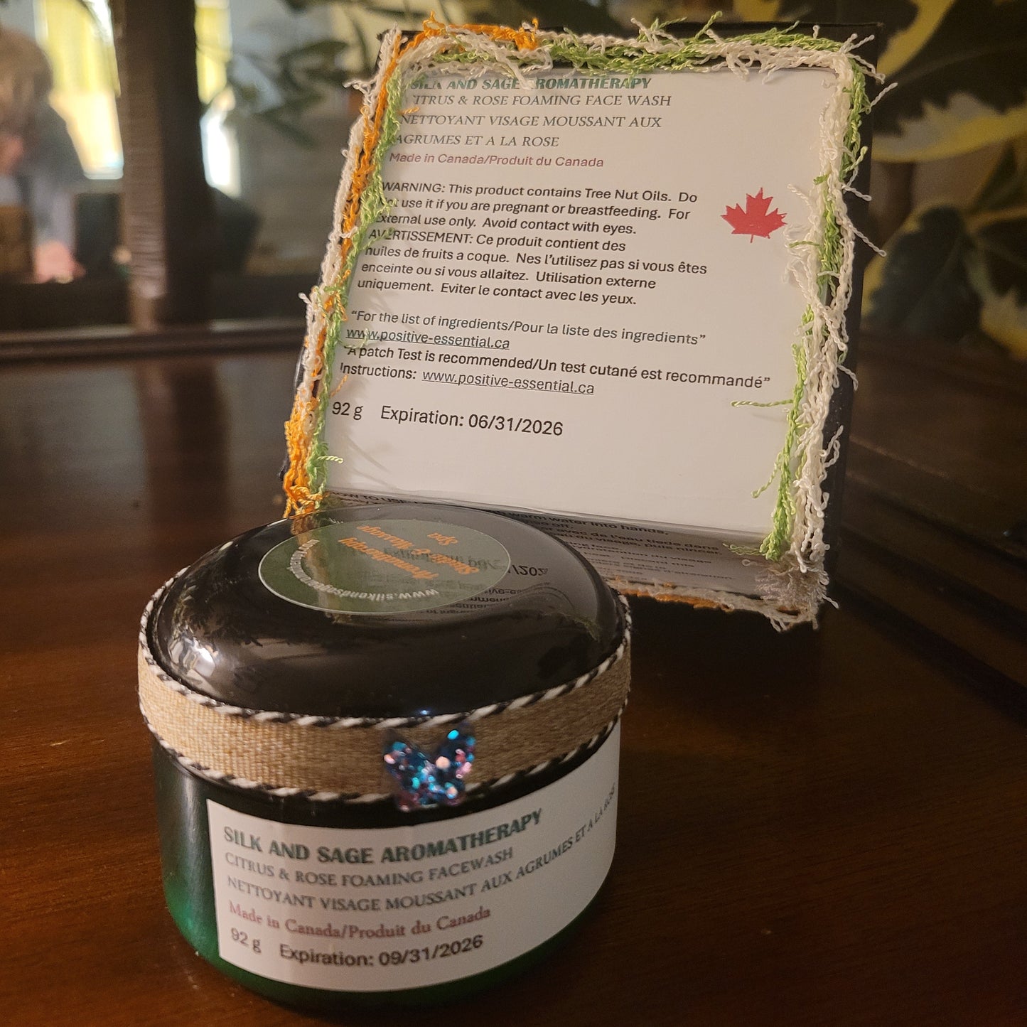 CITRUS & ROSE FOAMING FACE WASH