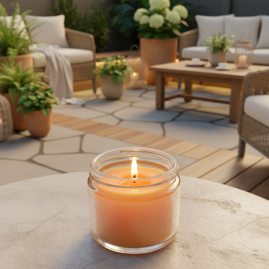 Portable Beesewax Candle - Travel Beeswax Candle - Silk & Sage