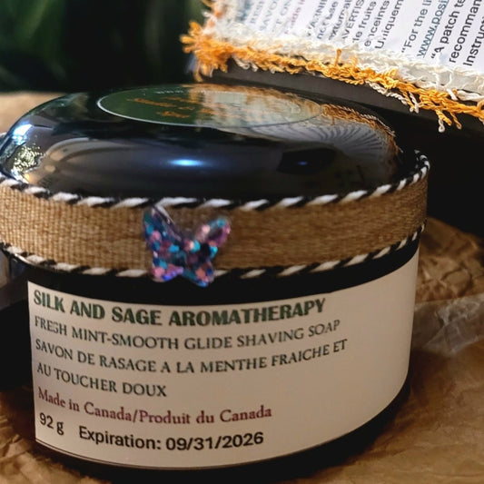 FRESH MINT SMOOTH GLIDE SHAVING SOAP