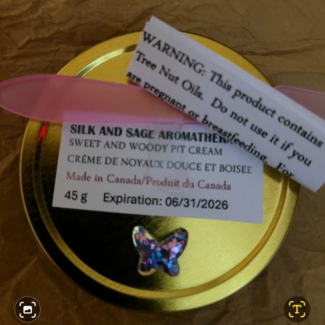 SWEET & WOODY PIT CREAM