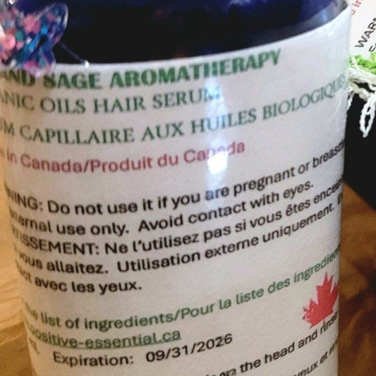 ORGANIC OILS HAIR SERUM